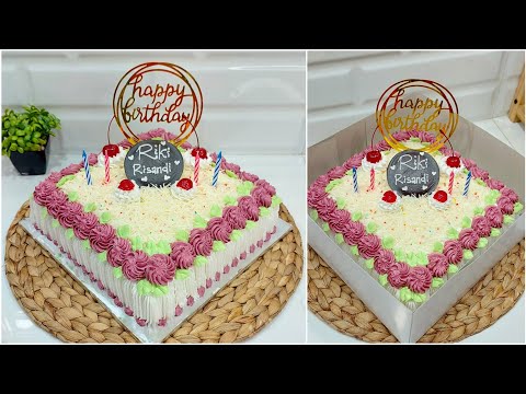 Cara Membuat Kue Tart Simple