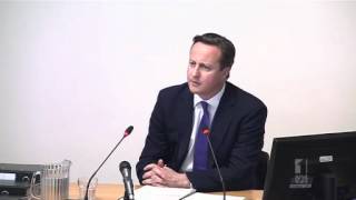 Cameron appears at UK media ethics inquiry