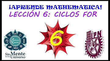 Tutorial de Mathematica. Lección 6: Ciclos FOR