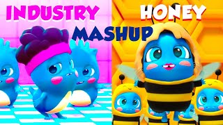 'MONEY' x 'INDUSTRY BABY' | Official Mashup by The Moonies | Cute Remix for families 💕