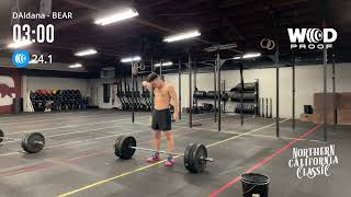 Daniel Aldana - 24.1 3RM Bear Complex; NCC Qualifiers
