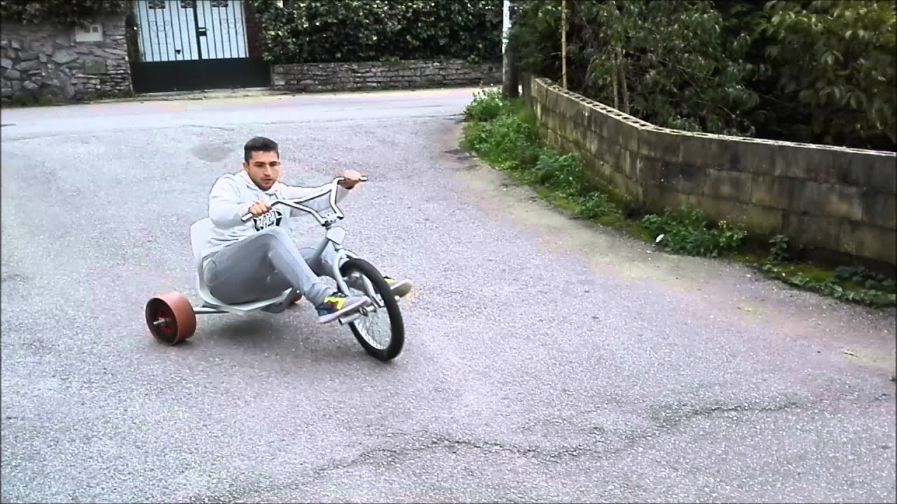 Drift trike PRO Downhill Session 2015 Redbull YouTube