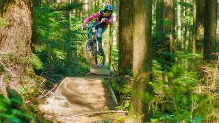 Silent Biking Expresso on Mt. Fromme in North Vancouver