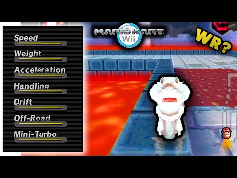 Breaking Каждый Mario Kart Wii мировой рекорд в 1 Try? (Макс статистика, ретро Кубков)