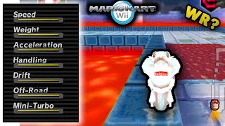 Breaking Every Mario Kart Wii World Record In 1 Try? (Max Stats, Retro Cups)