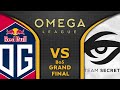 OG vs SECRET - SUPER GRAND FINAL - OMEGA League Dota 2 Highlights 2020