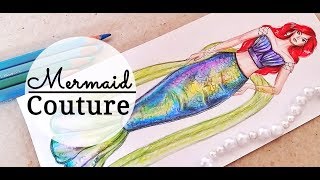 Mermaid Couture | Fashion Illustration