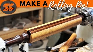Woodturning Basics: Make a Rolling Pin