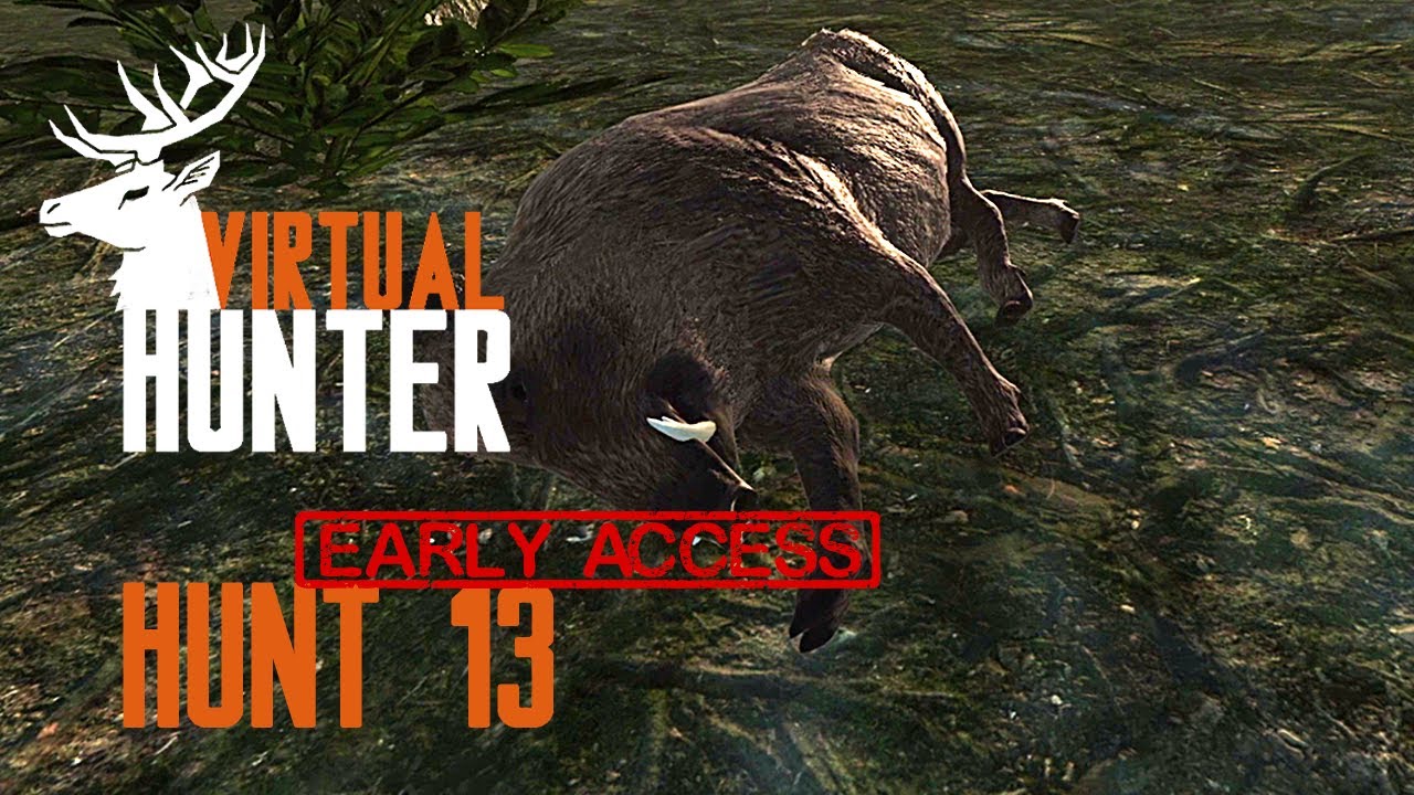 Virtual Hunter VR - Hunt 13 - Wild Boar Hunt, Successful - YouTube
