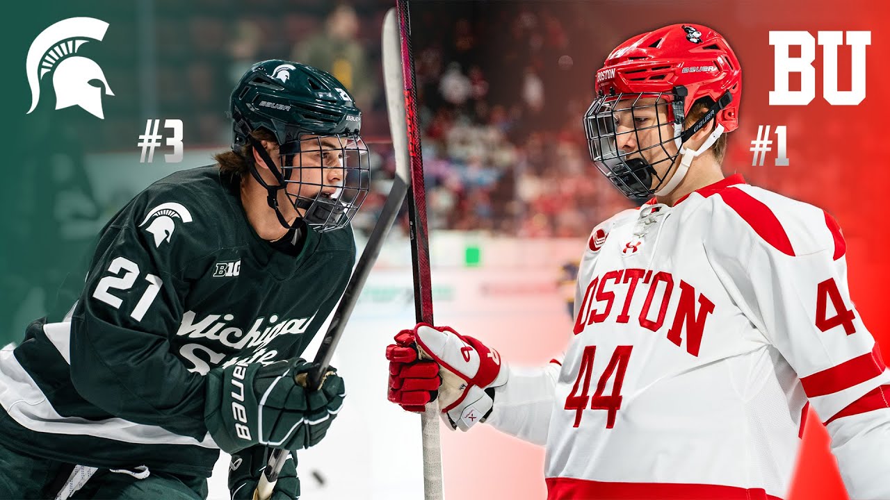 #1 Boston University vs #3 Michigan State FULL GAME HIGHLIGHTS | 10/18/25