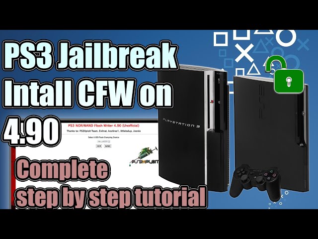 How to Jailbreak the PS3 on 4.90 or lower 