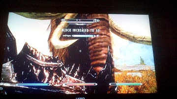 Skyrim - how to reach level 100 blocking skill
