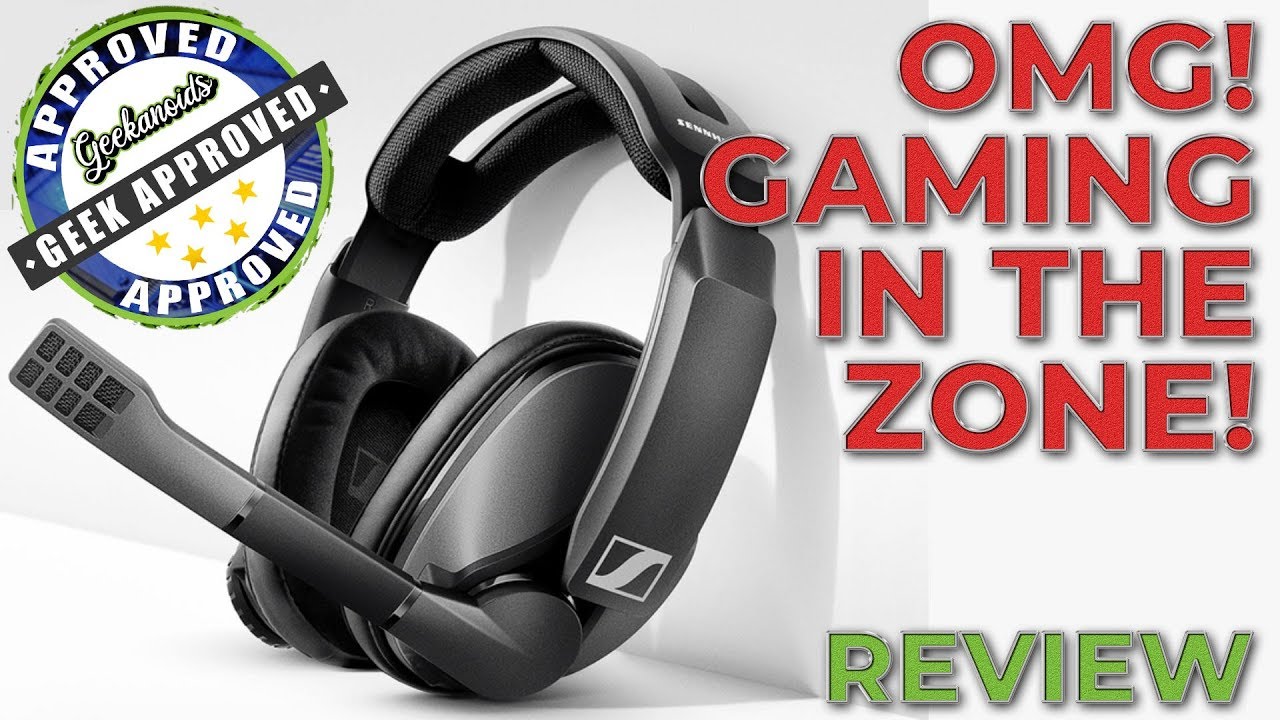 Sennheiser GSP 370 Wireless Gaming Headset Review - YouTube