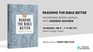 BOOK LAUNCH: READING THE BIBLE BETTER