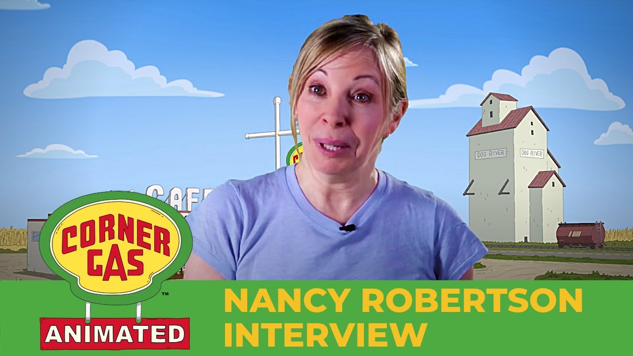 Nancy Robertson Interview Corner Gas Animated Season 1 - YouTube.