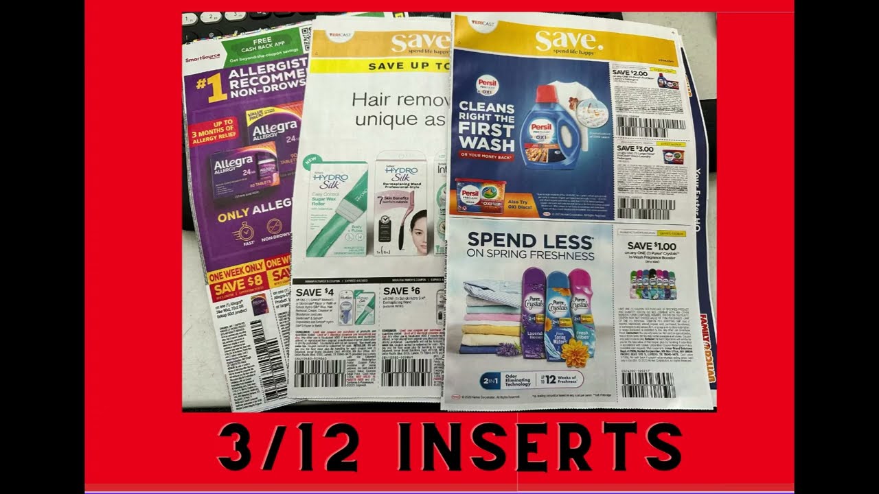 Sunday Coupon Preview 3/12