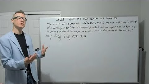 2022 AMC 10 A Problem 16, 12 A Problem 15