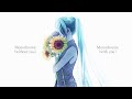 Hatsune Miku - Monochrome (with you) ✕ (without you) ［Eng Subs］【Mashup】【Vocaloid Original Song】