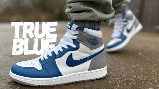 VERY Confusing! Jordan 1 True Blue Review & On Foot