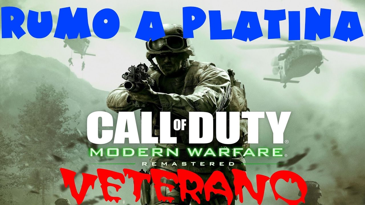 Call of Duty Modern Warfare Remastered - Playthrough Completa Veterano (Legendado PT-BR)(Platina#84)