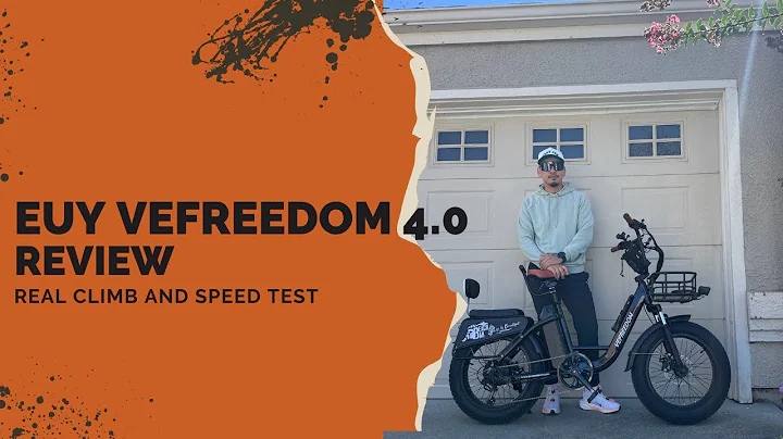 Euy Vefreedom 4.0 750watts E-Bike Hill Climb and Speed Test / BEST E-bike for your $$$