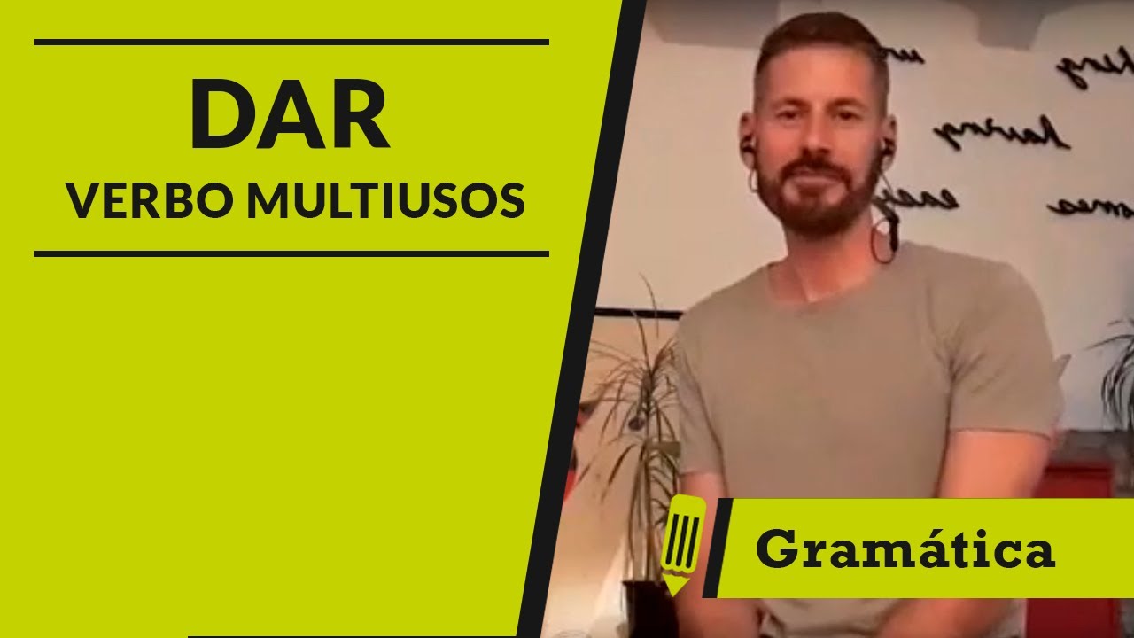 verbo-dar-on-espa-ol-learn-spanish-online-youtube
