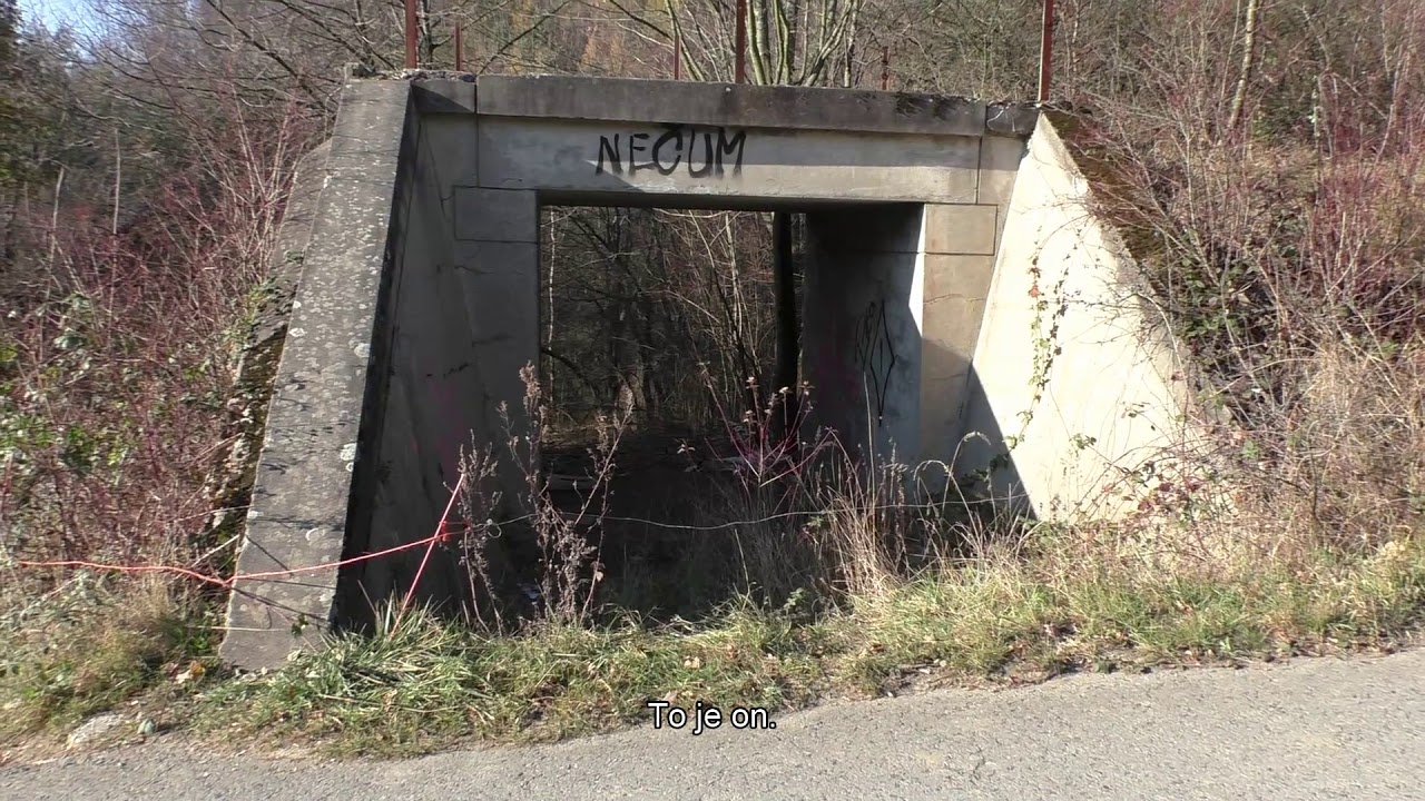 Baťova nedokončená železnice v úseku Pozděchov - Vizovice, 17. 11. 2018
