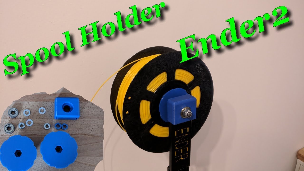 Creality Ender 2 Filamenthalter - YouTube