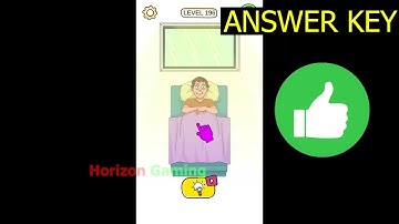 Braindom Draw Puzzle Sketch LEVEL 196 Answer