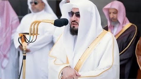 تلاوة فضيلة الشيخ د. بندر بليلة صلاة الجمعة 10 محرم 1445هـ.