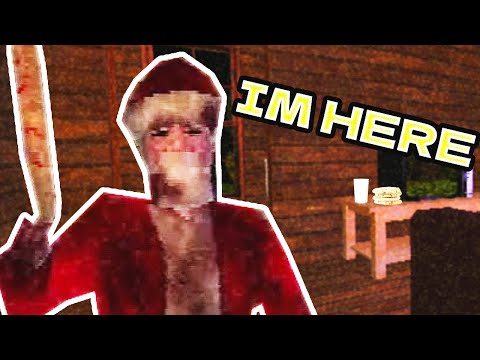 Santa breaking Into My House for some Cookies