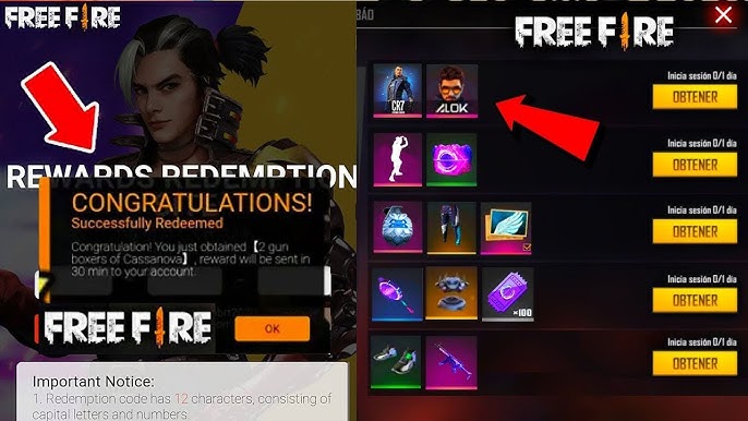 🎁 NUEVO CÓDIGO PARA FREE FIRE HOY 13 DE NOVIEMBRE 2020