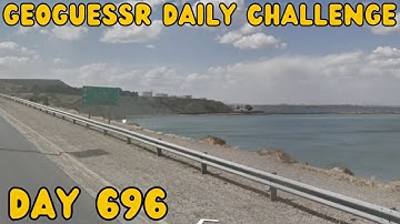 Strange mountain landscape! Geoguessr daily challenge day 696!