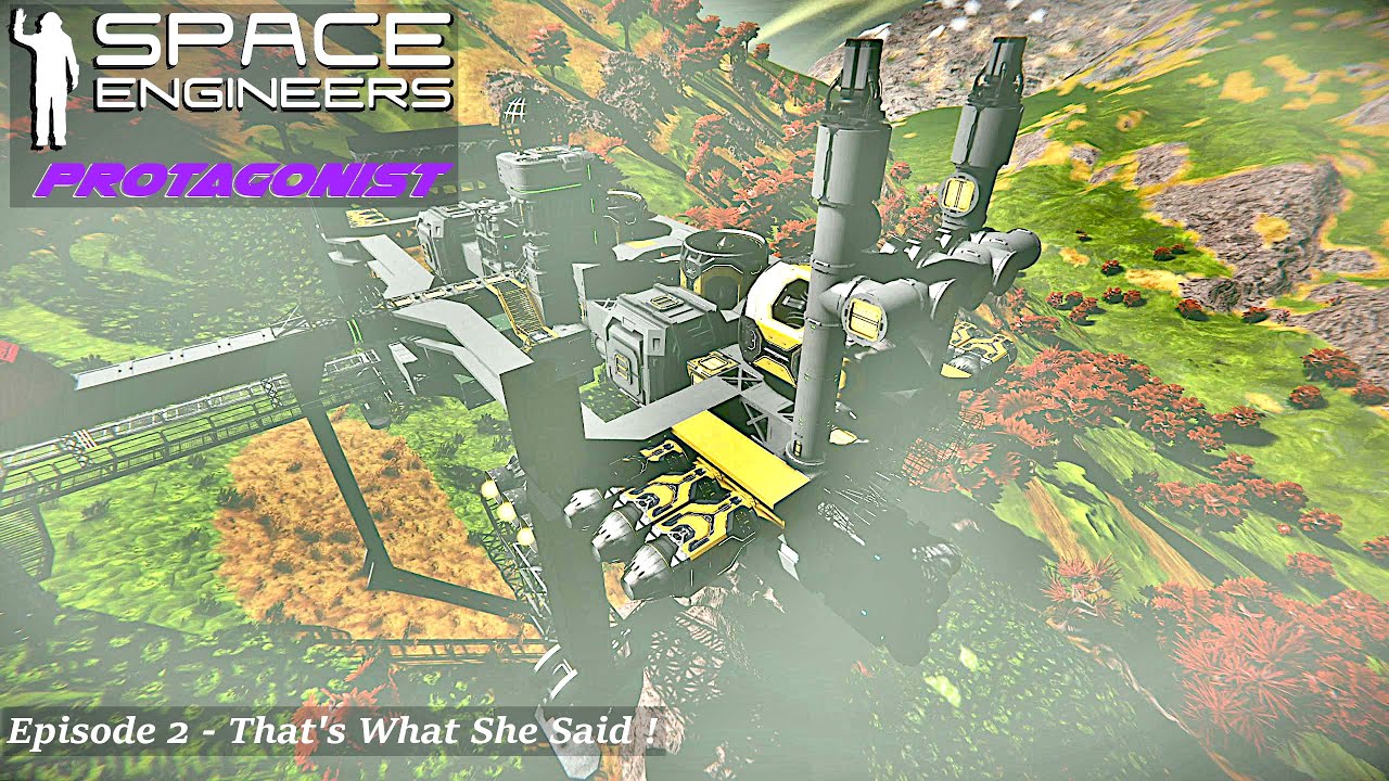 Space Engineers - Protagonist Episode 2 - YouTube