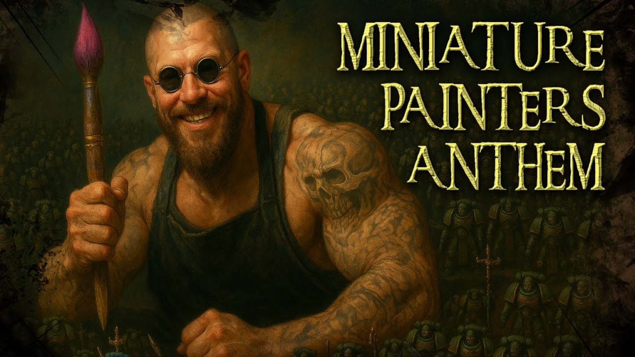 Brush and Blade – The Warhammer Miniature Painting Anthem | Hobby Song for Painters