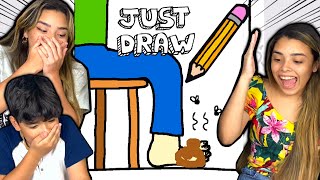 DESENHE UMA COISA PARA GANHAR! (Just Draw) - Só Por Causa