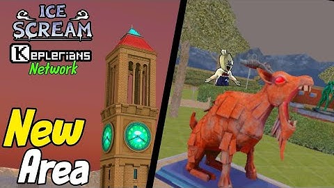 Ice Scream 1-Improved Version | New Secret Playground Area Details! ❄️⛲️