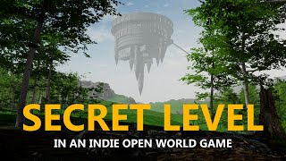 Creating a SECRET LEVEL for my OPEN WORLD game | DEVLOG 2