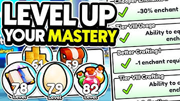 (FAST) The BEST WAY to Level Up EVERY MASTERY in Pet Simulator 99...