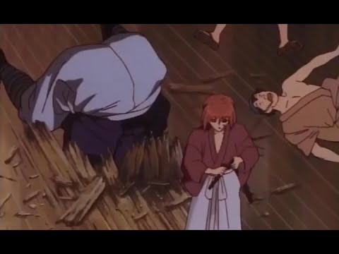 Rurouni Kenshin - Kenshin Protects Kaoru's Dojo! (English Dub)