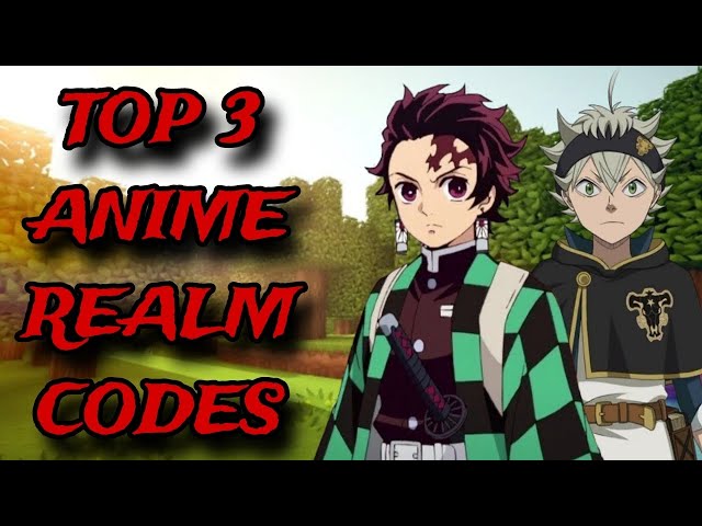 *1.20+* TOP 3 BEST ANIME REALM CODES FOR MINECRAFT BEDROCK EDITION! class=