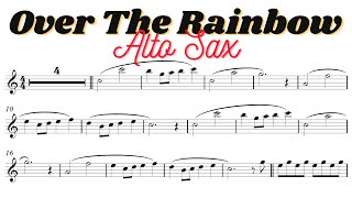 OVER THE RAINBOW | ALTO SAX SHEET MUSIC