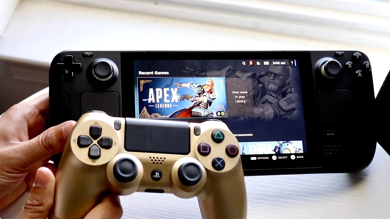 How To Connect PS4 Controller To Steam Deck! (2023) - YouTube