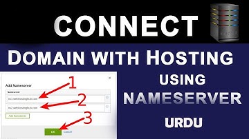 How To Connect Domain Name with Web Hosting using Nameserver  DNS Records Explained in Urdu