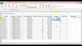 Control de compras (Excel básico 4)