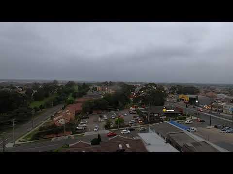 GoPro Hyper-lapse - moving clouds - drizzling evening - buzzing traffic