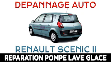 Lave glace qui ne fonctionne plus sur ma Renault Scenic 2