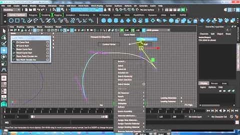 Maya 2016 | New Feature |  CV Curve Tool and EP Curve Tool