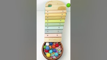 Color Sorting Marble Run ASMR #asmr #marblerun