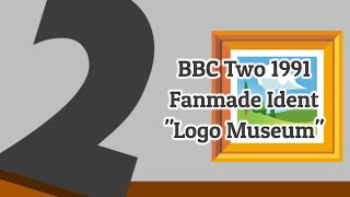 BBC Two 1991 Fanmade Ident "Logo Museum"